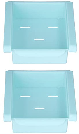 Organisateur de Réfrigérateur, Ventilation et Vidage, Tiroir Organisateur de Réfrigérateur à 5 évents avec Poignée pour la Cuisine