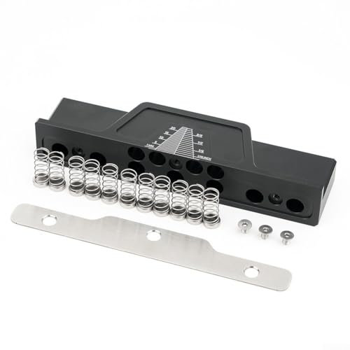 QQXUAN Milling Cutter Storage Stand Trimmer Wrench Stand Woodworking Tool Display Rack, Woodworking Tool Rack With 7 Magnetic Holes For 1/4 Inch Shank Trimming Machine Black