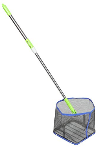 MUSISALY Tischtennis Ball Picker Mit Verstellbarem Griff Ballaufnehmer Für Kleine Bälle Großer Kapazität Ballfänger Aufnehmer Für Tennisbälle Einfach Und Tragbar
