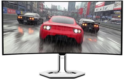 Lenovo Legion Pro 34WD-10 Curved Gaming Monitor - 34 WQHD OLED - 240Hz - AMD FreeSync Premium Pro - HDR TB400-0.03ms MPRT - KVM, USB-C, HDMI 2.1, DP 1.4 - Ergonomic Tilt Stand - Raven Black