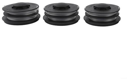 EXTRWORY Durchmesser 75 mm Doppelfaden Rasentrimmer Spulen für Elektro-Trimmer für Gardenline für GLR-Modelle