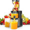 Gaethra Spremiagrumi Elettrico 550W, Spremuta Arancia Elettrico con Funzione Inversa, Estrattore Frutta e Verdura 100% Senza BPA, Macchina per Succo da 1,2L, Lavabile in Lavastoviglie