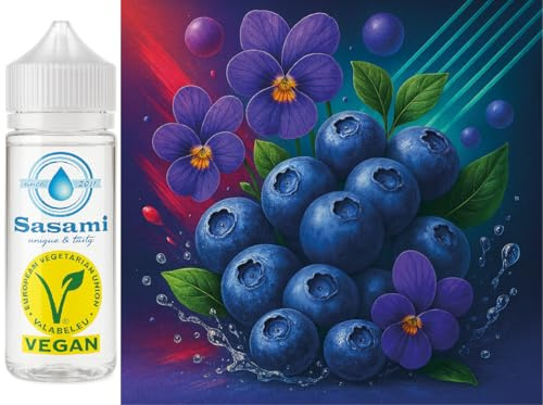 Blue Blossom - viola mirtillo aroma concentrato - vegano - Sasami - 100ml