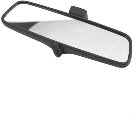 Lawnoval Specchietto retrovisore interno di ricambio per Opel Astra H Corsa C D E per Vectra C 2002-2018, specchio cosmetico auto OEM 6428257 93190321, ABS nero 27x11cm