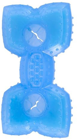 jojofuny Mâcher Rafraîchissant pour Chiot en TPR Forme Ice Bone 1 Pièce d'Été Anti-Morsure Stimule L'Intérêt et Aide à Apaiser la Dentition des Chiens
