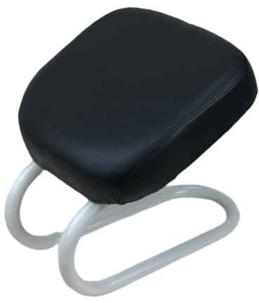 FytStycale Kniesitz Meditationshocker Vielseitige Meditationsbank Ergonomischer Gebetshocker Bequemer Yogastuhl aus Metall Und Pu-Schaum für Erwachsene, Schwarz
