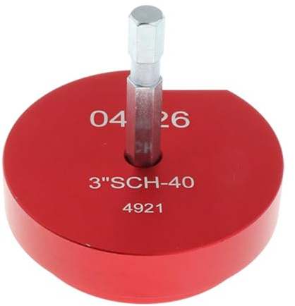 QLoztyse Svasatore per Tubi in PVC Strumento di Rimozione Raccordi Tubo di Alluminio Adatto per Idraulici Impianti Bagno Cucina Piscina, 3inch