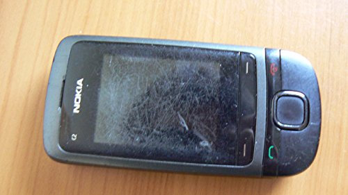 Nokia C2-05 Slider-Handy (5,1 cm (2 Zoll) Display, VGA-Kamera) dunkelgrau