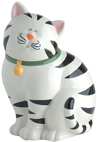 Brandani Barattolo Porta Biscotti sonoro Gatto Ceramica