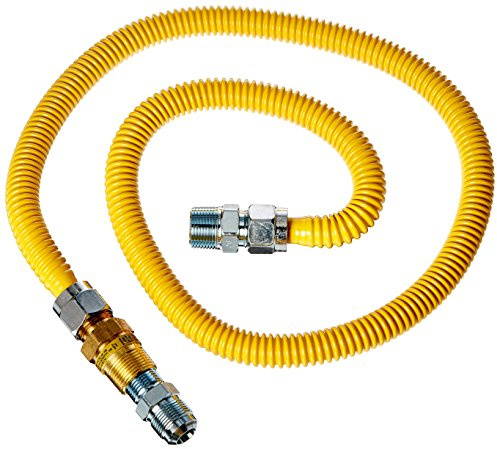 BrassCraft PSC1107 K5 Safety Plus Gas Installation Kit for Range, Furnace & Boiler
