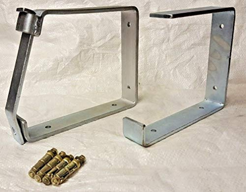LOCKABLE LADDER BIKE STORAGE BRACKETS RACKS HOOKS Inc. WALL BOLTS HEAVY DUTY