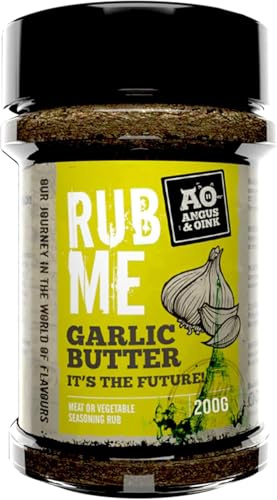 Angus & Oink | Garlic Butter Seasoning | Rich & Indulgent Flavour for Chicken, Fries & Roast Potatoes | 200g