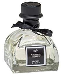 Cristiana Bellodi Difusor Aceites Esenciales Ambientador Casa Ambientador Coche con Varillas Difusor de Aromas Perfume Difusor Aceites Esenciales Lirio y Heno 100ml
