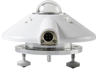 Station météo professionnelle, Capteur de rayonnement solaire total Compteur secondaire pyranomètre total Sw100-t20 Facile à configurer et à lire les données