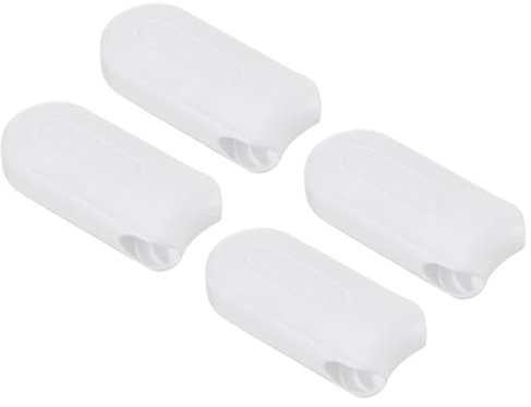 QUARKZMAN Jalousie Kordel Gewicht 4Stk 78mm Vorhang Fenster Fensterladen Perlen Kette Griff Römisch Vertikal Rollo Schatten für Fenster Teile Weiß