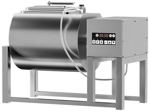 Meat Tumbler Marinator, 12kg Commercial Rolling and Kneading Vacuum Meat Marinating Machine, Marinated Flavor Meat Tenderizer for Chicken Burger Marinated Bacon