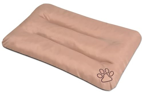 Homgoday Hundebett, Hundekissen,Hundebetten, Hundematte Haustierbett Hundematratze Hundeschlafplatz Hundebett für Haustiere Größe XL Beige