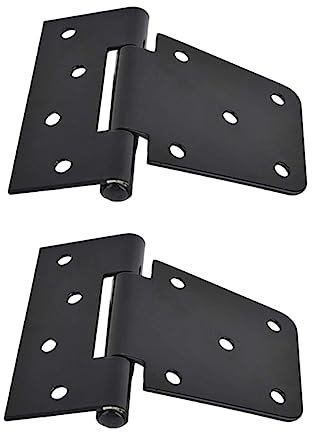 Hoement 2stücke Schwerlast Scharniere Aus Kohlenstoffstahl Türscharniere Mit Schrauben Verdeckte Scharniere Für Möbel Hochleistungsscharniere Für Schrank Und Bücherregal