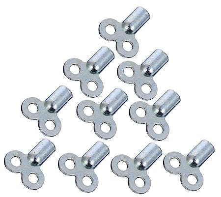 HOMOCONO 10pcs Radiator Bleed Keys Square Tool for Plumbing Accessories for Central Heating Systems
