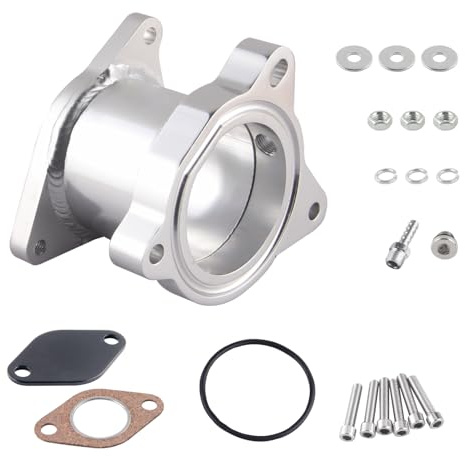 Hugwish Kit Rimozion Egr 2.0tdi 1.9tdi, Kit Elimina Egr 2.0tdi 1.9tdi Per Mk5 Mk4 Mk2 A3 A4 A4 A6 Q5, Tubo Di Sostituzione Della Valvola Egr