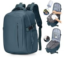 SZLX Mochila De Vacío Equipaje De Mano Mujeres, Mochila Airbag Con Sistema De Vacío Para Viajes, Ryanair Mochila De Viaje Tamaño Cabina Con Bomba Impermeable Maleta De Vacío Para Hombres