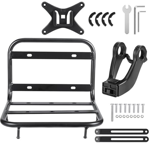 Gepäckträger vorne für Fahrrad, Schnellspanner, Gepäckträger für Radsport, für Erwachsene und Jugendliche, Damen, Herren, Berg, Straße und Outdoor