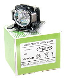 Alda PQ-Premium, Lámpara de proyector para HITACHI ED-A101 Proyectores, lámpara con Carcasa