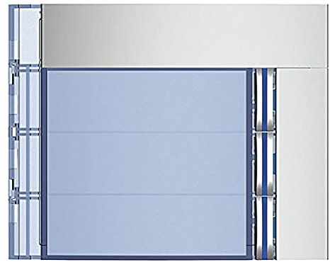 BTICINO 352031 Frontale Sfera/Sfera New 3 Pulsanti, Allmetal Effetto Alluminio, IK07 IP20, 1 Modulo, Compatibile Moduli Audio/Video, Installazione Modulare, 114x91x10 mm, Citofono/Videocitofono