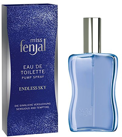 miss fenjal Eau de Toilette - 50 ml, orientalischer Duft mit Vanille, Patschuli, zeitlose Eleganz für jeden Anlass - Endless Sky