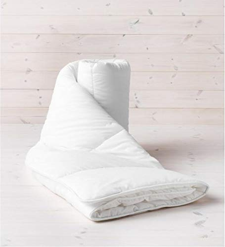 Value Comfort Home Lightweight Summer Cool Breeze 100% Soft Silky Anti-Allergy Microfibre Feels Like Down 1.5/3 Tog Duvet Quilt Double, 1 Tog