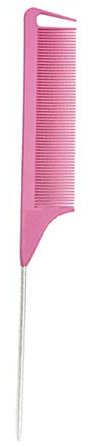 CUSROS Comb Rat Tail Separate Parting Teasing Anti-StaticTail Comb for Hair Salon Pink One Size
