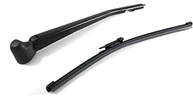 Heckscheibenwischer Scheibenwischer Hinten Heckwischerarm Scheibenwischerblätter Wischerarm Heck Wischer Kompatibel mit BMW X1 2009-2015