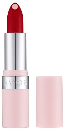 AVON Barra de Labios Hydramatic Matte Tono Siren Red - Pintalabios con Núcleo de Ácido Hialurónico Hidratante - Mate Confortable - Favorece Hidratación y Previene Sequedad - +SPF10 - Color Rojo