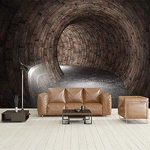 AGlitw Mural Wallpaper 3D Creative Abstract Space Wall Painting Restaurant Cafe Backdrop Wall Decor Papel3D Paisagem-250x175cm