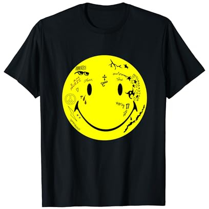 Smiley en forme de tatouage Lil Wayne T-Shirt