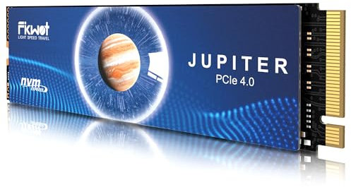 Fikwot FX991 M.2 SSD, 4TB NVMe SSD M.2, PCIe Gen4, Bis zu 7300MB/s Lesen, Interne SSD für PS5 Gaming und Laptop