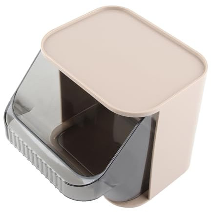 Tea Bag Organizer, Coffee Pod Holder Teabag Holder Organizer Tea Storage Organizer Acrylic Containers Multifunctional Desktop Office Desk Capsule Coffee Standing Box (Grey)