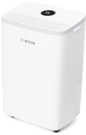 Bosch Dry 2000, Dehumidifier, For Rooms up to 24 m² | Simple, Efficient, Quiet, Ideal for Your Home & Quick Drying of Your Laundry