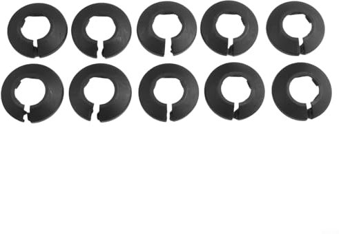 Rohrmanschetten zum Verbergen von Rohrleitungen, Verbesserung der Ästhetik, verschiedene Größen und Farben (25 mm)