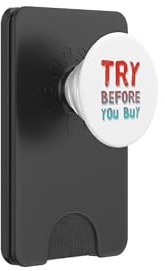 Buying Quotes Funny Text Quotes Try Before You Buy PopSockets PopWallet for MagSafe