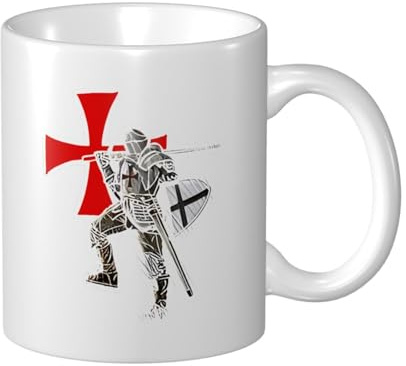 Tazza Da Caffè Cool Middle And Knights Vintage Tazze Caffè Donne Latte Mug Personalizzato Tazza Divertente, Per Fidanziati, The E Caffè, Compleanno, 330ml