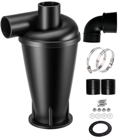 Séparateur de dépoussiéreur cyclonique for aspirateur d'atelier, filtre à poussière for aspirateurs, accessoires d'extraction de poussière, travail du bois(B)