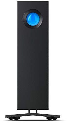 LaCie d2 Professional 30TB — USB‑C Disco Duro Externo de sobremesa, para Mac y Windows — Incluye Rescue Data Recovery