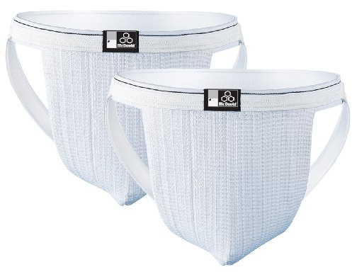 McDavid Two Pack Swim Supporter, White, X-Large