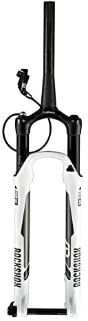 Rock Shox - Forcella di Sospensione in Carbonio Sid XX World Cup, Molla Solo Air, Escursione 100 mm, sterzo Conico, Bianco