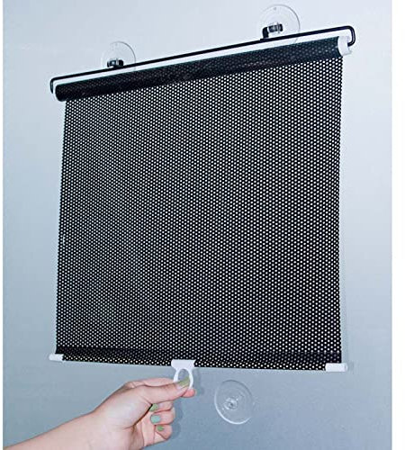 Xrdbfd Verdunklungsrollo Ohne Bohren, Saugnapf-sonnenschutzrollos, Fensterrollo Rollo Dachfenster, Thermorollo, Seitenzugrollo, 40/58/68/125cm Jalousie, Für Büro/Auto,68x125cm/27 * 49in