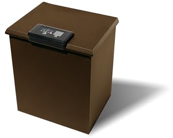 Loxx Boxx Smart Parcel Package Delivery Locker, LTE Cellular Mail Lock Box w/Wi-Fi and Bluetooth, Safe, Private Mailbox Locking Box for Deliveries, Large
