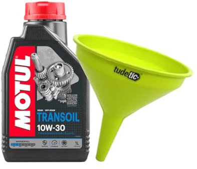 TUDETIC - Kit de Aceite de Transmisiones + Embudo 10W30 1L KT-239