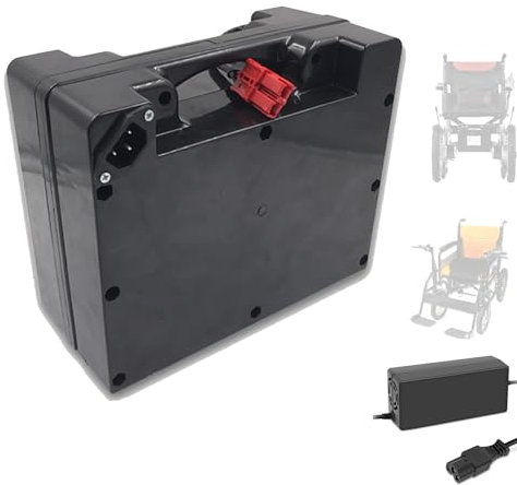 SSCYHT Batería para Silla Ruedas eléctrica 24V 10AH 12AH 15AH 18AH 20AH 25AH 30AH 35AH 40AH 45AH 50AH batería Litio 24 voltios para Motor 250W 350W 500W 750W 1000W 1200W,24v15ah