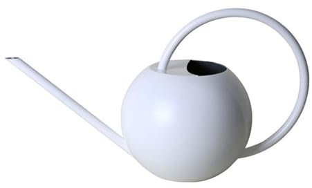 DSDGVDFBV Metálico, Regadera Blanca Pequeñas Plantas Interior, Mini Regadera Metal Lata Riego Pico Largo Pequeñas Plantas Interior Suculentas Oficina En Casa Apartamentos Interior